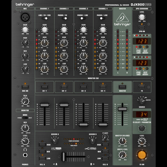 Behringer DJX900USB Professional DJ Mixer