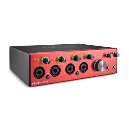 Focusrite Clarett+ 4Pre 18 In & 8 Out Audio Interface