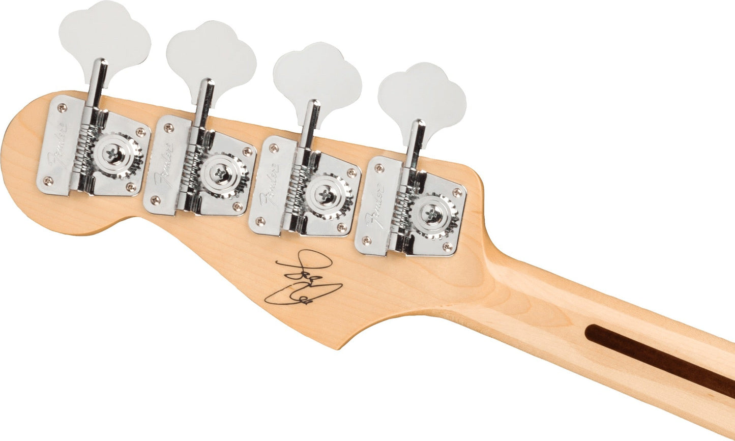 Fender Geddy Lee Jazz Bass, Maple Fingerboard in Black