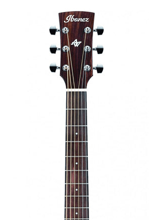 Ibanez AW65ECE Artwood Solid Acoustic Guitar in Natural Low Gloss