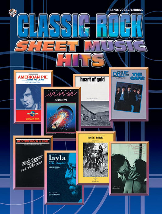 Classic Rock Sheet Music Hits PVG