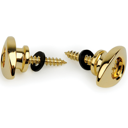 D'Addario Elliptical End Pins in Gold