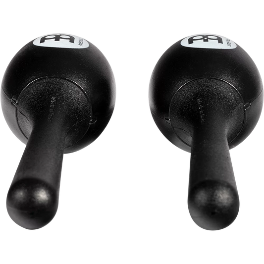 Meinl Percussion Plastic Egg Maracas Pair in Black
