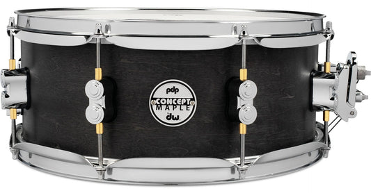 PDP Concept Series 5.5" x 13" Black Wax Snare Drum
