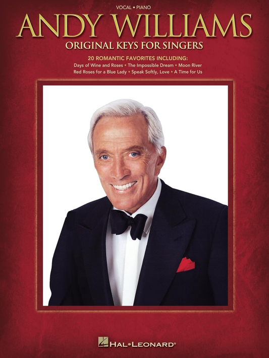 Andy Williams Original Keys for Singers