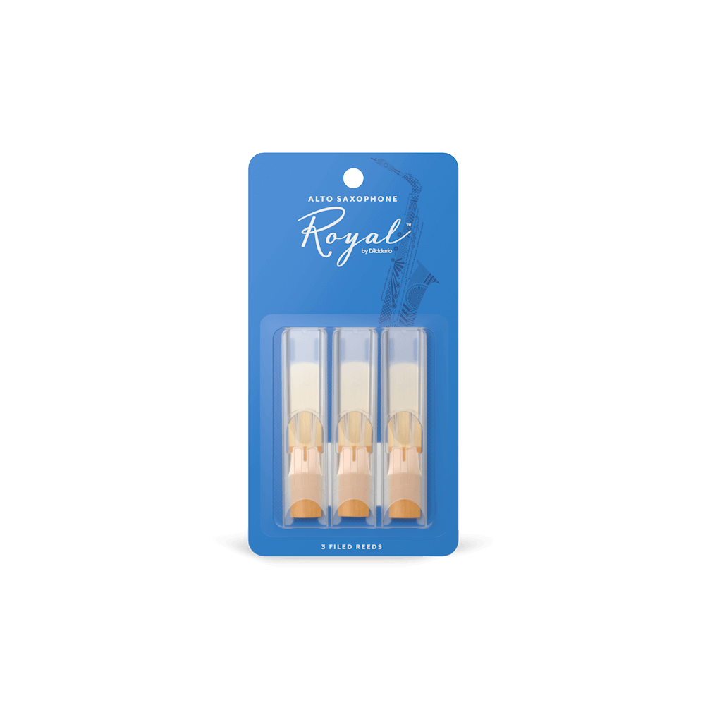 Royal By D'Addario Strength 3.0 3 Pack Alto Saxophone Reeds