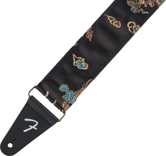 Fender Satin Dragon Strap in Black