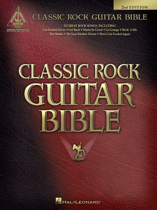 Classic Rock Guitar Bible Tab RV 2nd Edition
