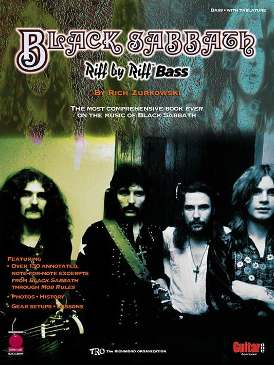 Black Sabbath Riff by Riff Bass Tab