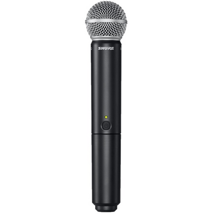 Shure Wireless Dual Handheld System 2 x BLX2SM58 Mic & BLX88 RX Auto Setup 662-686MHz
