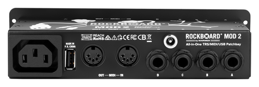 RockBoard MOD 2 V2 All in One TRS, MIDI And USB Patchbay