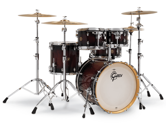 Gretsch Catalina Maple 5 Piece Drum Kit in Deep Cherry Burst