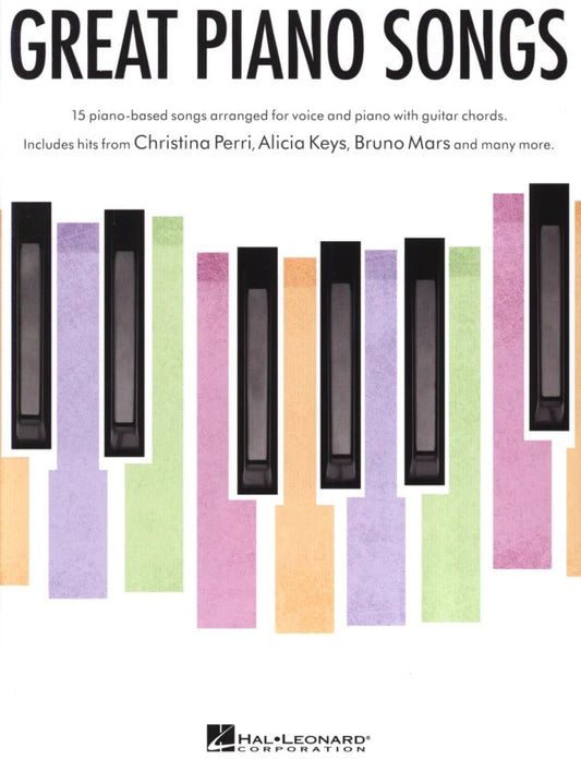 Great Piano Songs PVG