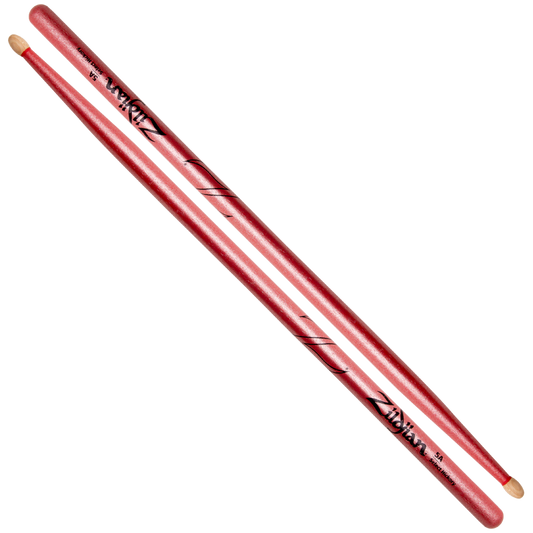 Zildjian Chroma Series 5A Drumsticks in Chroma Pink