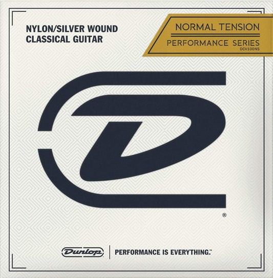 Jim Dunlop DCV100NS Performance Nylon Classical Guitar Strings Normal Tension