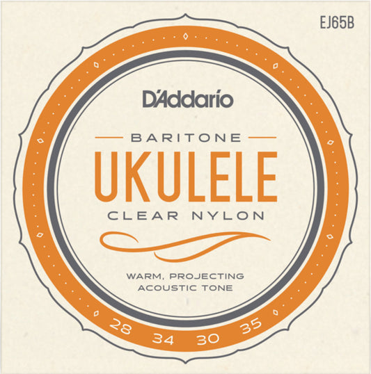 D'Addario EJ65B Baritone Ukulele Strings