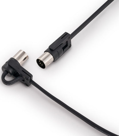 Warwick RockBoard FlaX Plug MIDI Cable 30cm in Black
