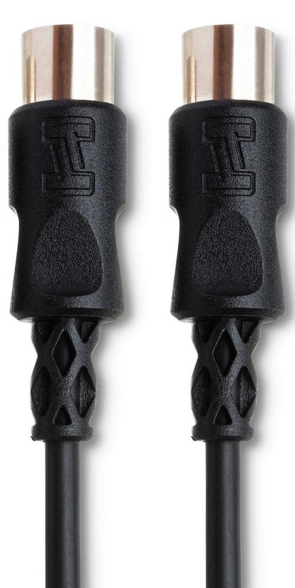 HOSA MID301BK MIDI Cable 1Ft in Black