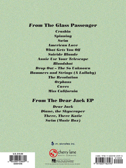 Jack's Mannequin The Glass Passenger And The Dear Jack EP PVG