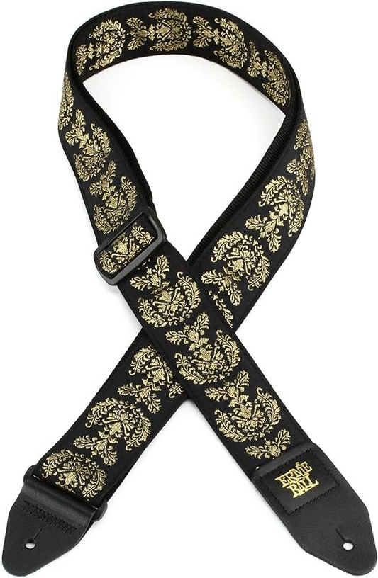 Ernie Ball Classis Jacquard Guitar Or Bass Strap in Royal Crest