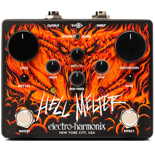 Electro Harmonix Hell Melter Distortion Pedal