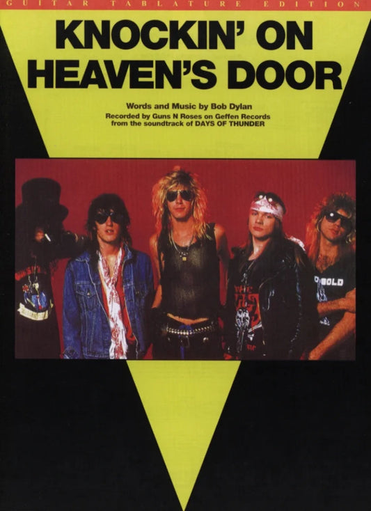 Guns N Roses Knockin' On Heaven's Door Guitar Tab S/S