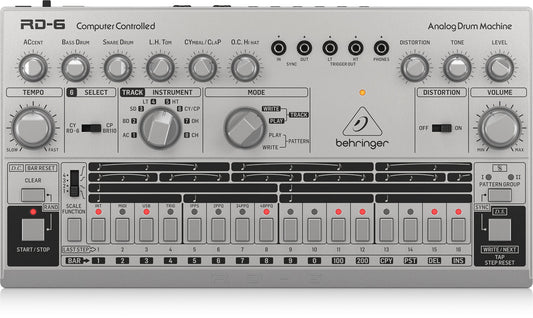 Behringer RD6 SR Analog Drum Machine