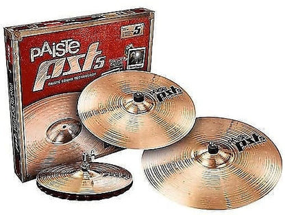 Paiste PST 5 Rock Cymbal Set 14"/16"/20"