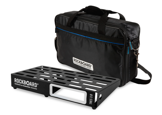 Warwick RockBoard TRES 3.0 Pedalboard with Gig Bag