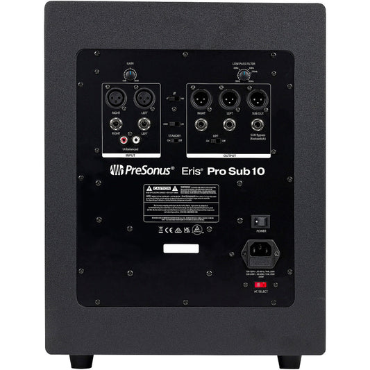 PreSonus Eris Pro Sub10 10” Powered Studio Subwoofer
