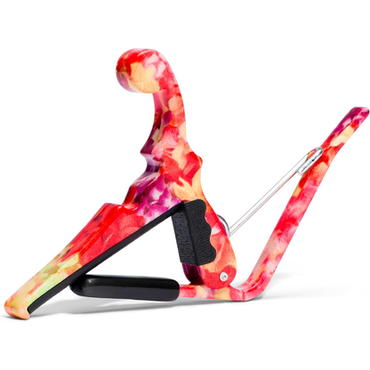Kyser Quick Change Capo for Ukulele in Hawaiian Lei