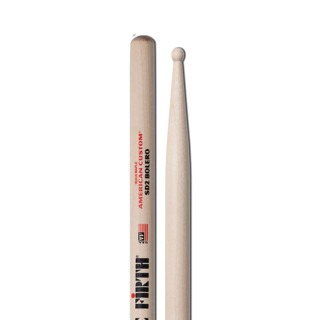 Vic Firth VFSD2 American Custom Drum Stick Bolero Drumsticks
