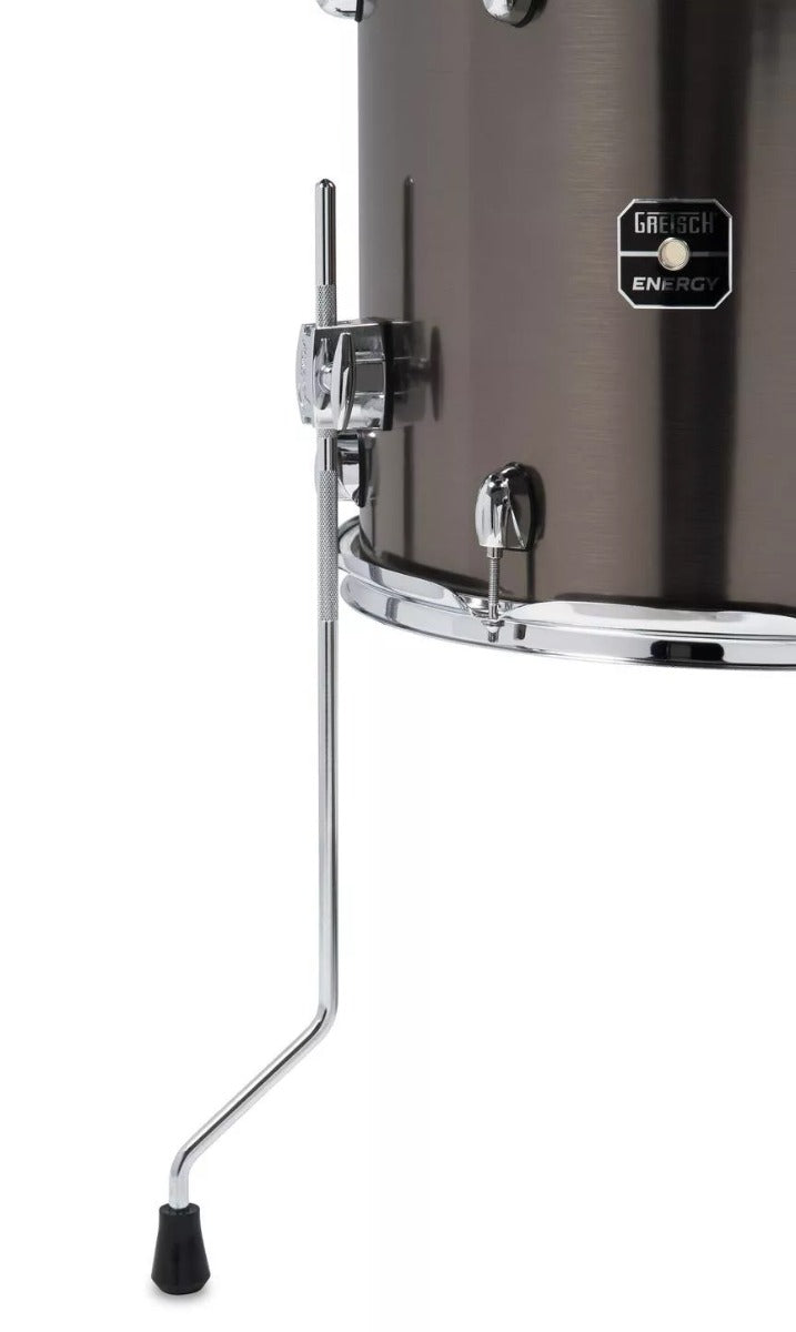Gretsch Energy 5 Piece Drum Kit in Grey Steel