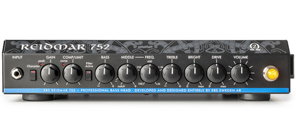 EBS Reidmar 752 Lightweight 750W 2 Ohm Bass Amp Head