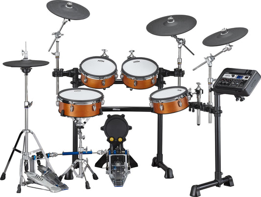 Yamaha DTX8KM Mesh Kit Electronic Drum in Real Wood Finish