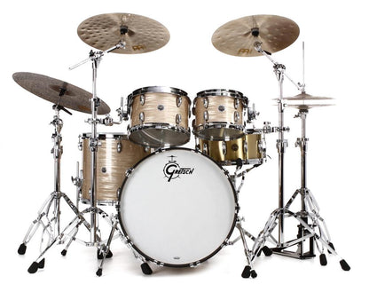 Gretsch Drums Brooklyn 4 piece Shell Pack in Creme Oyster