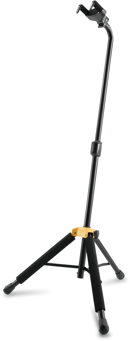Hercules GS414BPLUS: Auto Grab Single Guitar Stand w/-Leg Rest (MC6)