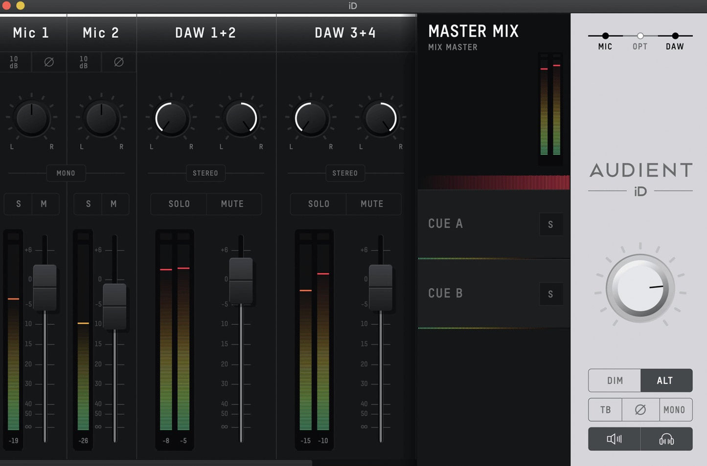 Audient iD14 10in 6out USB Audio Interface