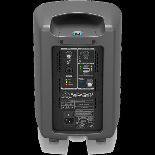 Behringer Europort MPA30BT Portable 30W Speaker