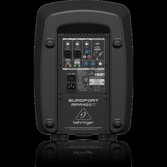 Behringer Europort MPA40BT Portable 40W Compact PA System