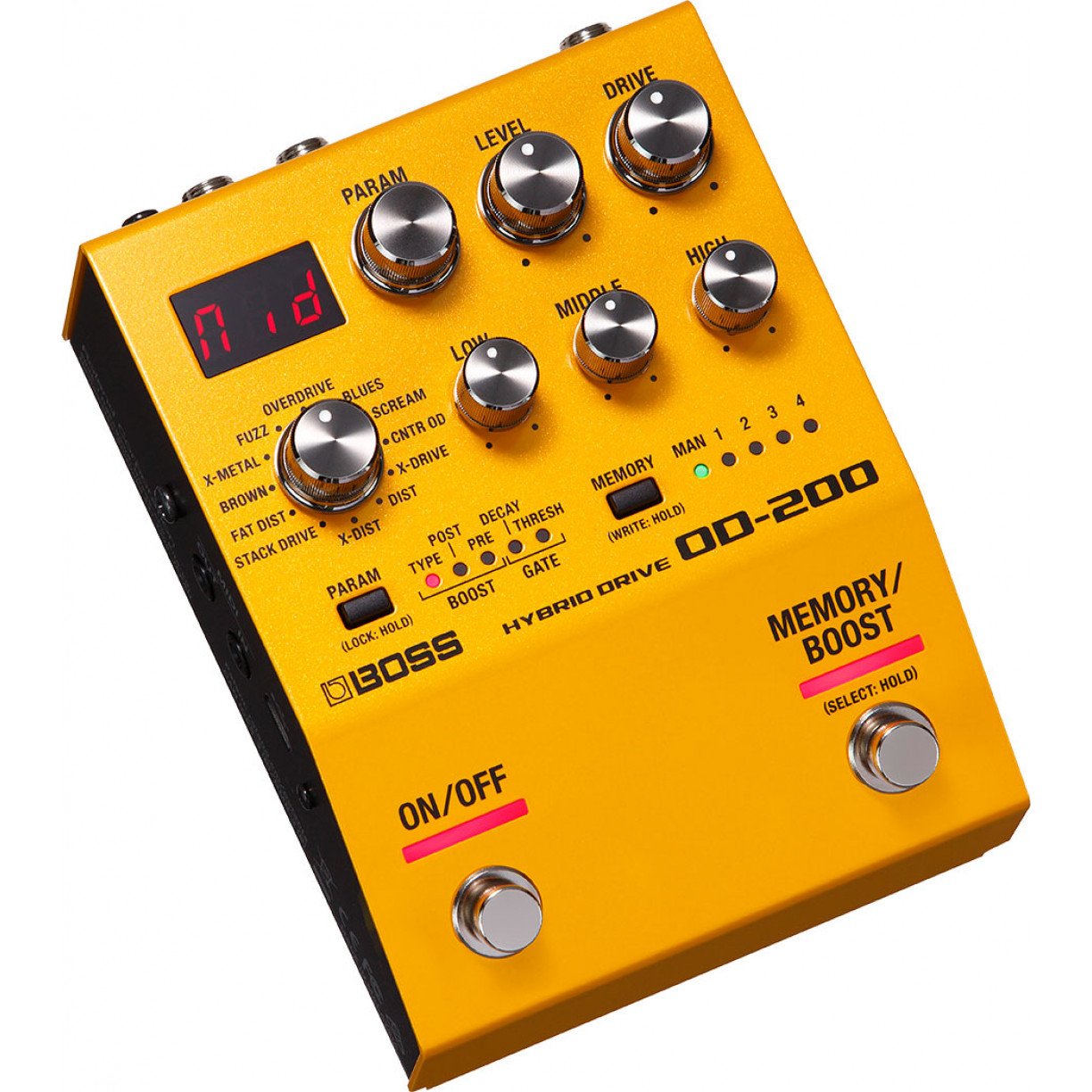 Boss OD200 Hybrid Drive OverDrive Pedal