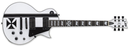 ESP LTD James Hetfield Signature Iron Cross Electric Guitar in Snow White