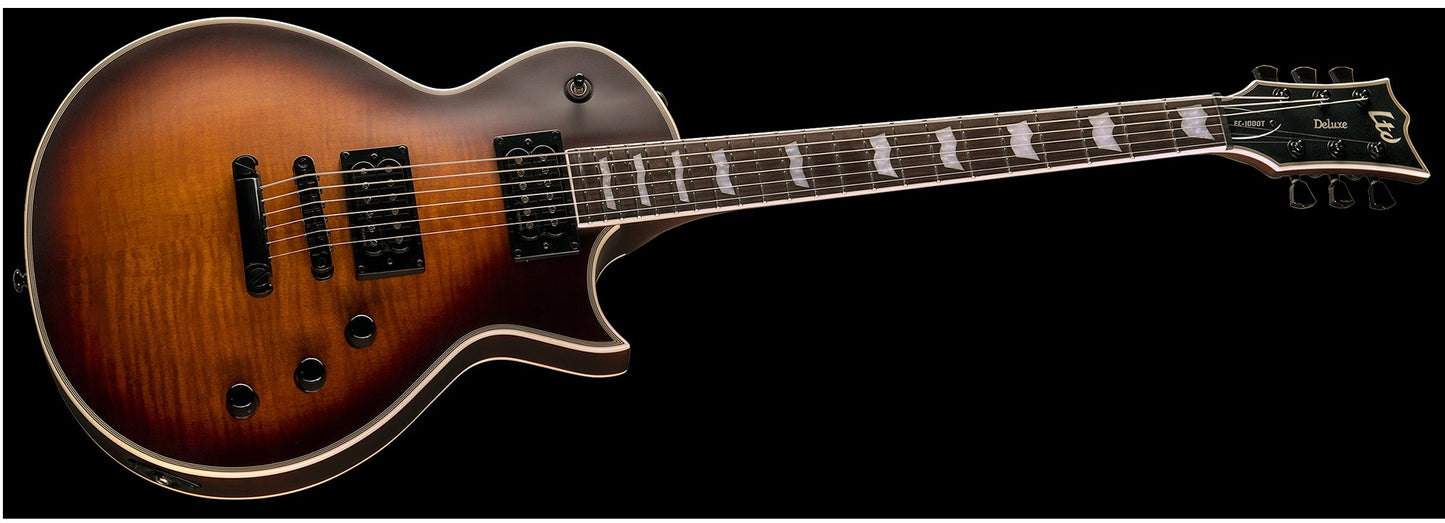 ESP LTD EC 1000T CTM Electric Guitar Tobacco in Sunburst Satin