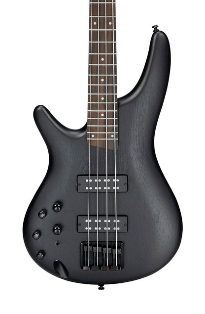 Ibanez SR300EBL-WK Left Handed Electric Bass Guitar in Weathered Black