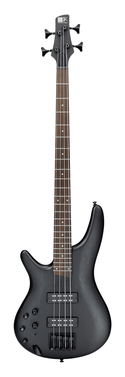 Ibanez SR300EBL-WK Left Handed Electric Bass Guitar in Weathered Black