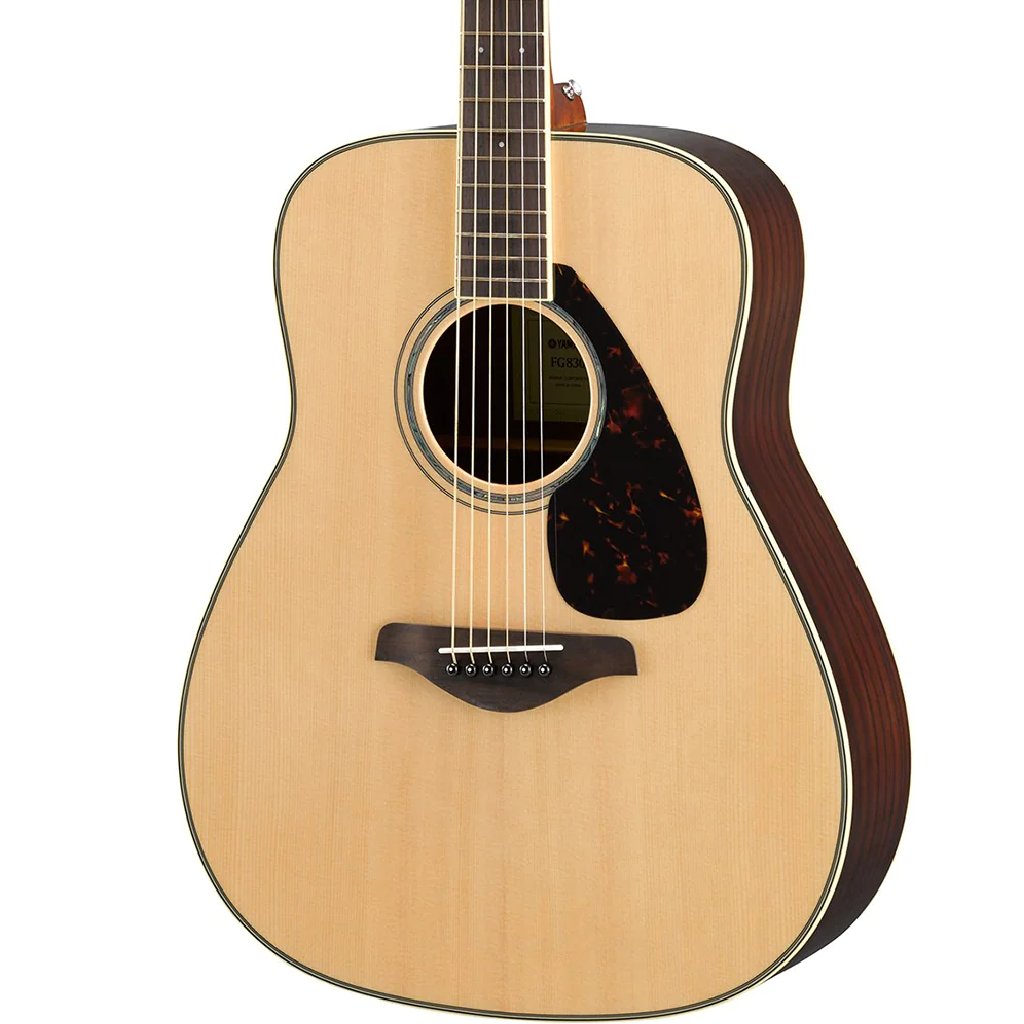 Yamaha FG830 Acoustic Guitar in Natural | EX-DEMO